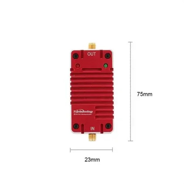Original Turbowing 2,4G Funksignalverstärker Booster für RC FPV Drohne 2,4G Empfänger und Sender DIY